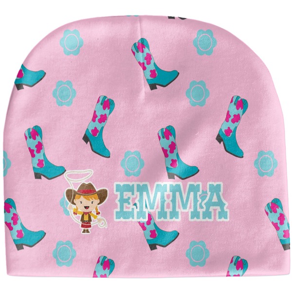 Custom Cowgirl Baby Hat (Beanie) (Personalized)