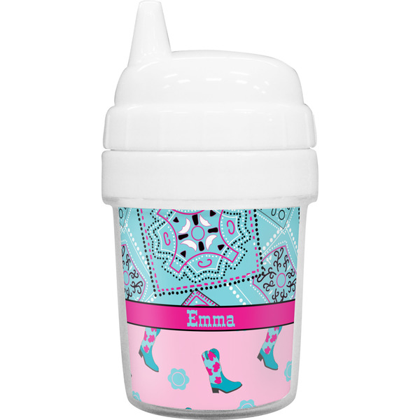 Custom Cowgirl Baby Sippy Cup (Personalized)