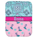 Cowgirl Baby Swaddling Blanket (Personalized)