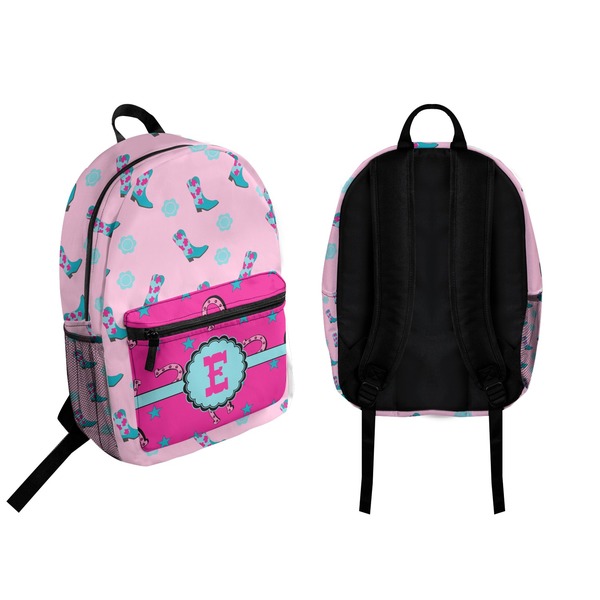 Cowgirl Backpack front and back - Apvl