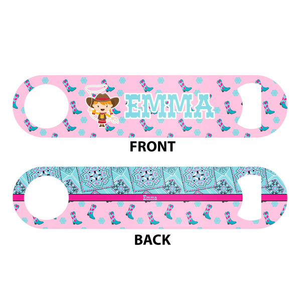 Cowgirl Bar Bottle Opener - White - Approval