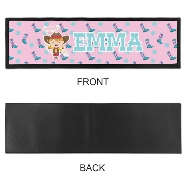 Cowgirl Bar Mat - Large - APPROVAL