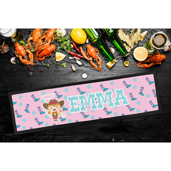 Cowgirl Bar Mat - Large - LIFESTYLE