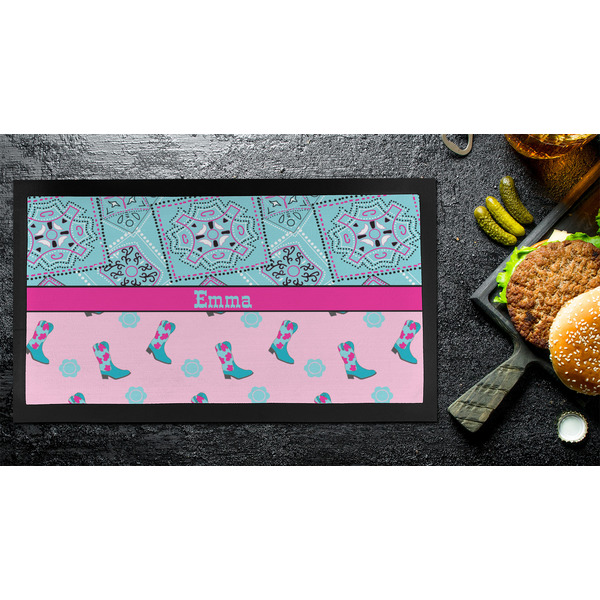 Cowgirl Bar Mat - Small - LIFESTYLE