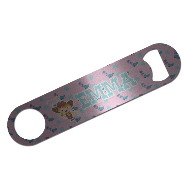 Cowgirl Bar Opener - Front