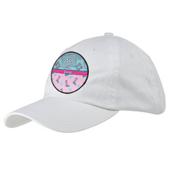 Cowgirl Baseball Cap - White (Personalized)