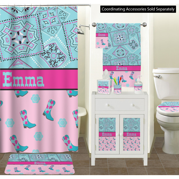 Cowgirl Bathroom Scene