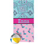 Cowgirl Beach Towel (Personalized)