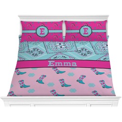 Cowgirl Comforter Set - King (Personalized)