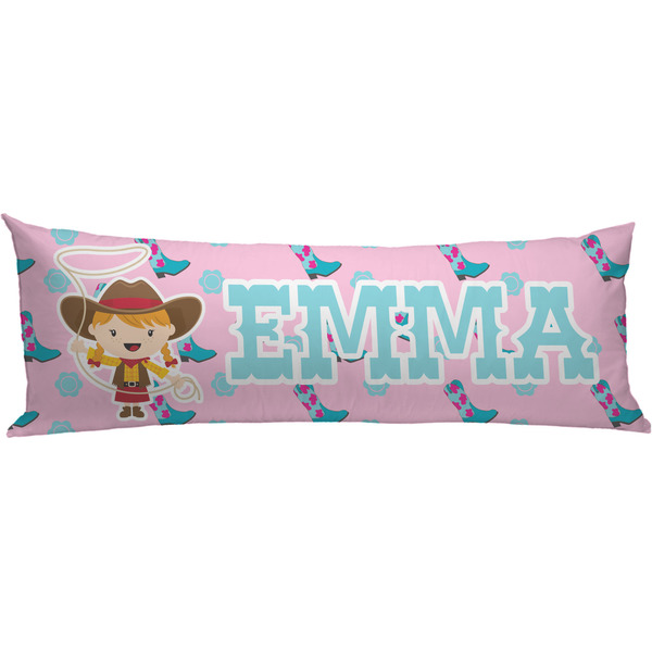 Custom Cowgirl Body Pillow Case (Personalized)