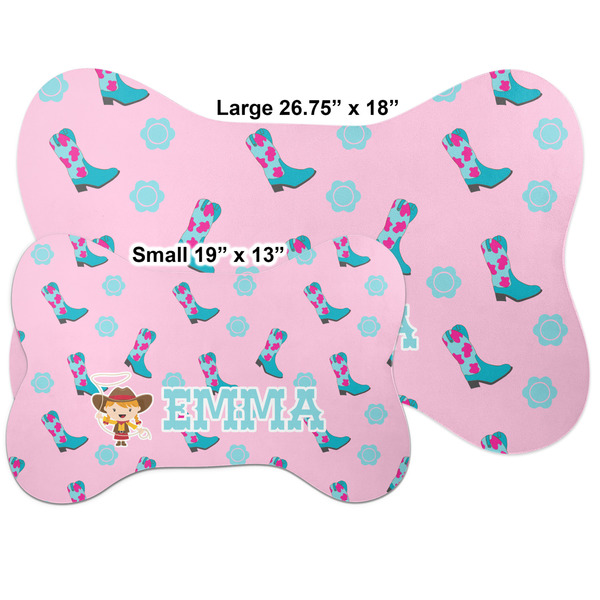 Cowgirl Bone Shaped Mat Comparison