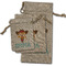 Cowgirl Burlap Gift Bags - (PARENT MAIN) All Three