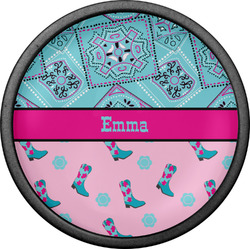 Cowgirl Cabinet Knob (Black) (Personalized)