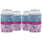 Cowgirl Can Cooler (12 oz) - Set of 4 w/ Name or Text