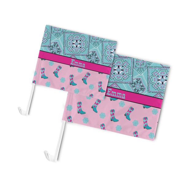 Cowgirl Car Flags - PARENT MAIN (both sizes)