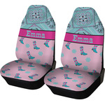 Cowgirl Car Seat Covers (Set of Two) (Personalized)