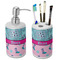Cowgirl Ceramic Bathroom Accessories Set (Personalized)