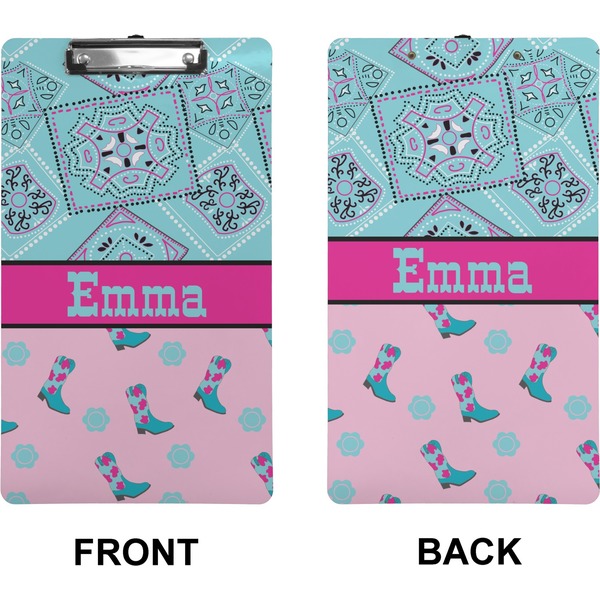 Cowgirl Clipboard (Legal) (Front + Back)