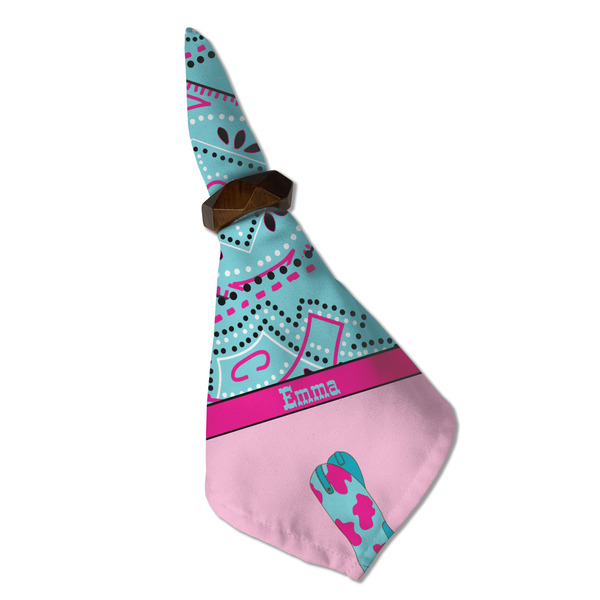 Cowgirl Cloth Napkins - Personalized Dinner (Folded in Ring) (MAIN)