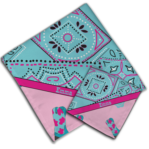 Cowgirl Cloth Napkins - Personalized Lunch & Dinner (PARENT MAIN)
