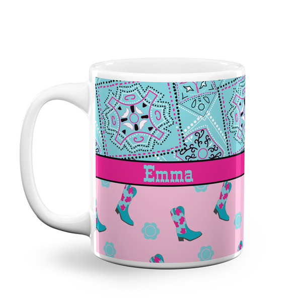 Custom Cowgirl Coffee Mug (Personalized)
