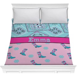 Cowgirl Comforter - Full / Queen (Personalized)