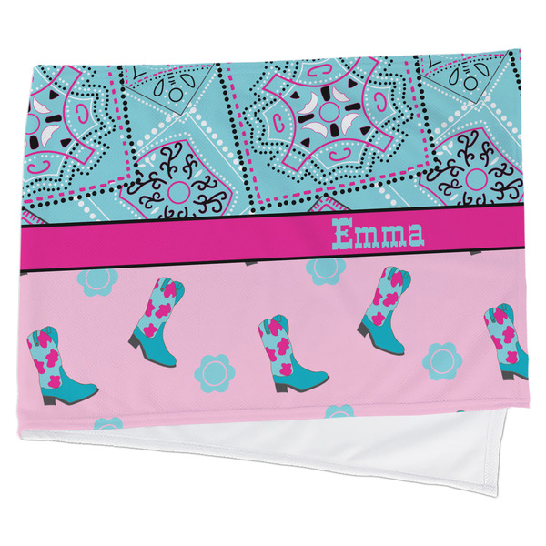 Custom Cowgirl Cooling Towel (Personalized)