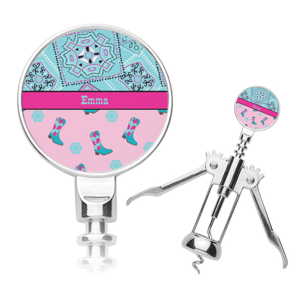 Custom Cowgirl Corkscrew (Personalized)