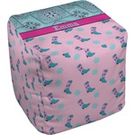 Cowgirl Cube Pouf Ottoman (Personalized)