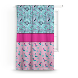 Cowgirl Curtain Panel - Custom Size