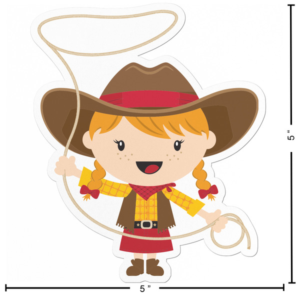 Cowgirl Custom Shape Iron On Patches - L - APPROVAL