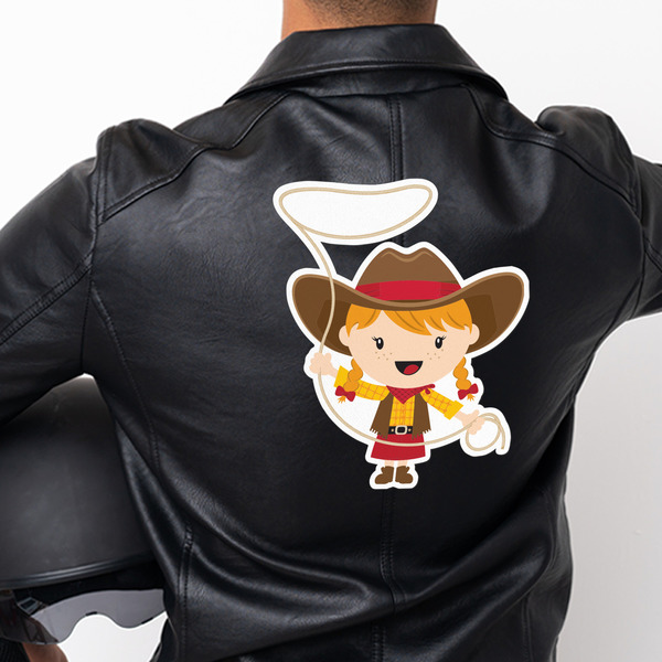 Cowgirl Custom Shape Iron On Patches - XXXL - APPROVAL