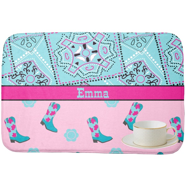 Cowgirl Dish Drying Mat