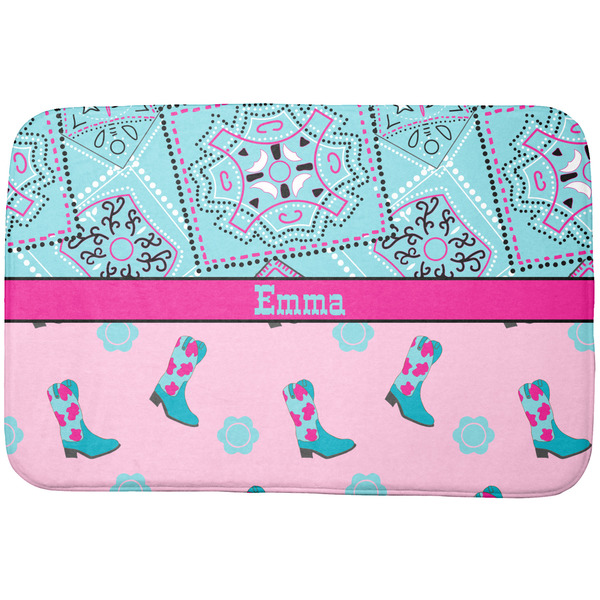 Custom Cowgirl Dish Drying Mat (Personalized)