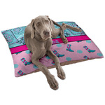 Cowgirl Dog Bed - Large w/ Name or Text