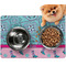 Cowgirl Dog Food Mat - Small LIFESTYLE