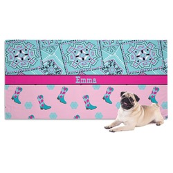 Cowgirl Dog Towel (Personalized)