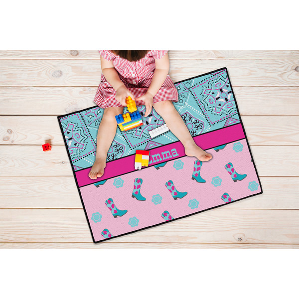 Cowgirl Door Mats - LIFESTYLE kid