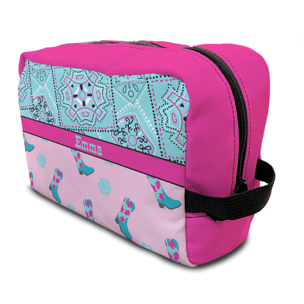 Custom Cowgirl Toiletry Bag / Dopp Kit (Personalized)