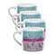 Cowgirl Double Shot Espresso Mugs - Set of 4 Front