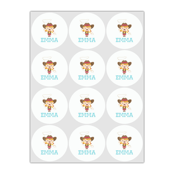 Cowgirl Drink Topper - Small - Set of 12