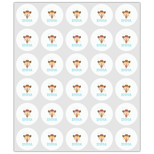 Cowgirl Drink Topper - XSmall - Set of 30