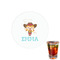 Cowgirl Printed Drink Topper - 1.5" (Personalized)