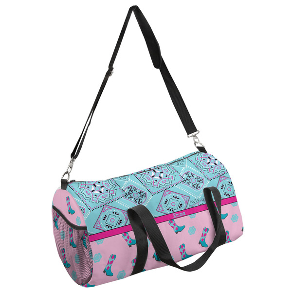Custom Cowgirl Duffel Bag - Small (Personalized)