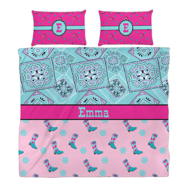 Cowgirl Duvet Cover Set - King - Alt Approval