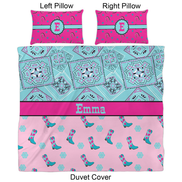 Cowgirl Duvet Cover Set - King - Approval