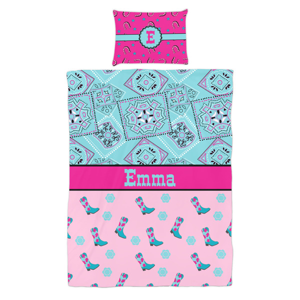 Cowgirl Duvet Cover Set - Twin - Alt Approval
