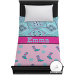 Cowgirl Duvet Cover - Twin XL (Personalized)