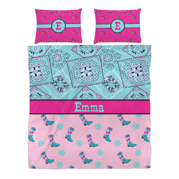 Cowgirl Duvet cover Set - Queen - Alt Approval