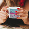 Cowgirl Espresso Cup - 6oz (Double Shot) LIFESTYLE (Woman hands cropped)